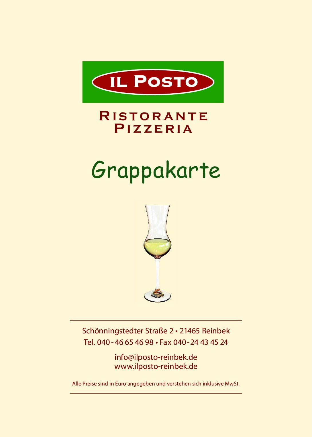 Restaurant Pizzeria Il Posto – Reinbek Logo